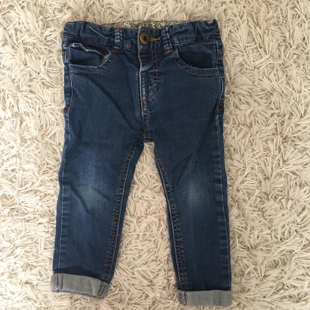Zara Baby Girl jeans, 12-18 mos